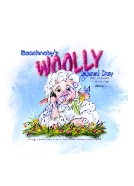 Children's Book "Baaahnaby's Woolly Baaad Day" by Conni Togel/ Sheep Incognito Sheep Book